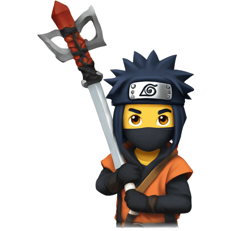 naruto the shinobi with the keyblade emoji