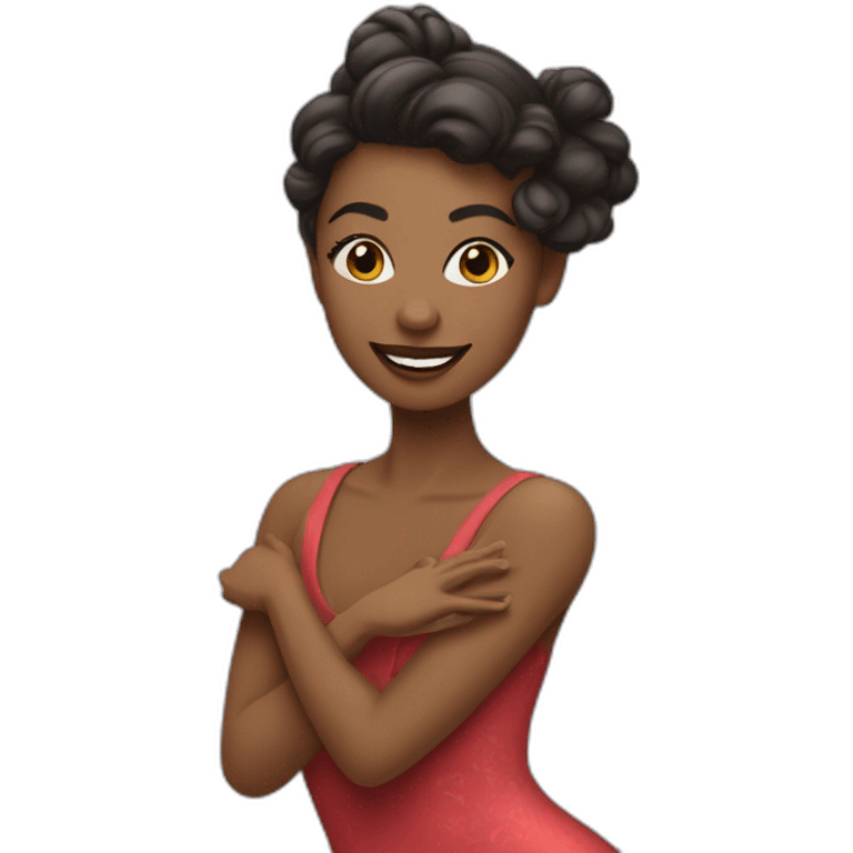 Une danseuse de moderne jazz  emoji