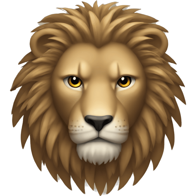 eagle body with lion head emoji