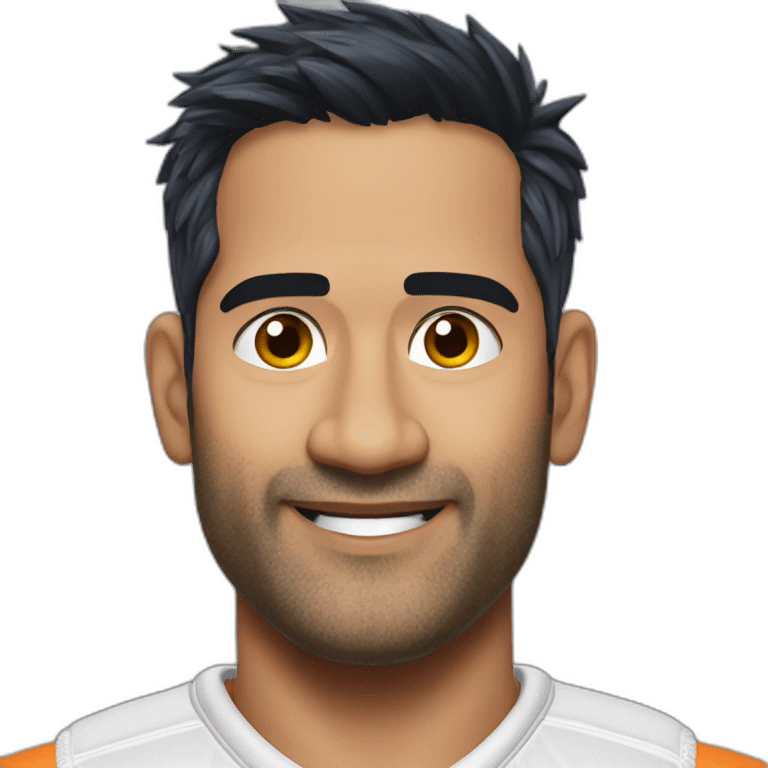 Mahendra Singh Dhoni emoji