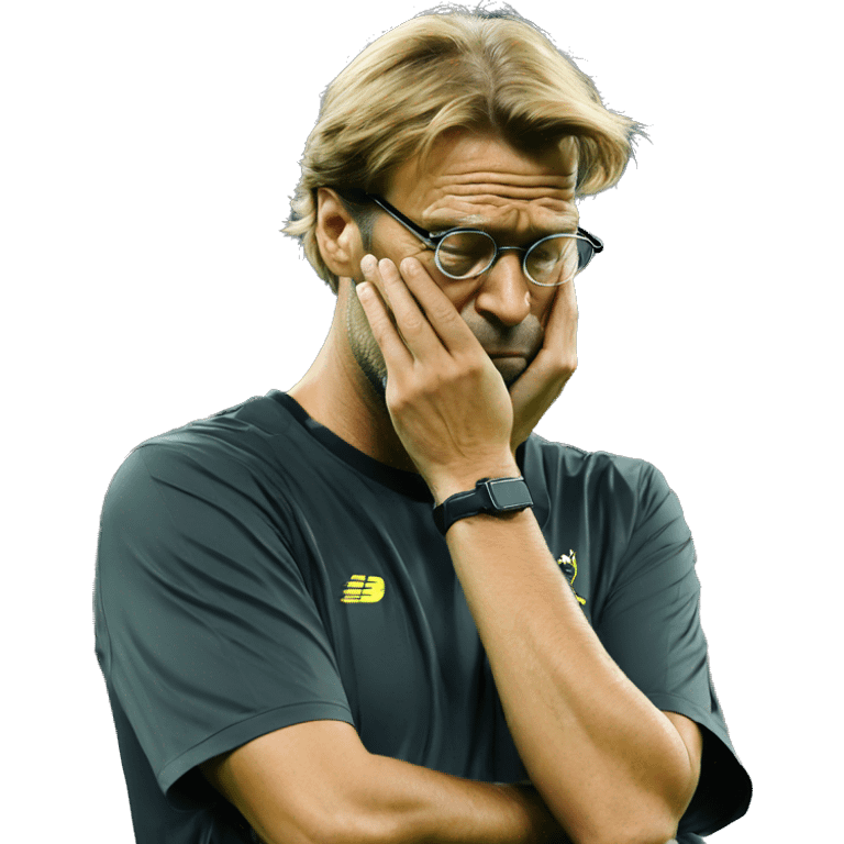 Klopp facepalm emoji