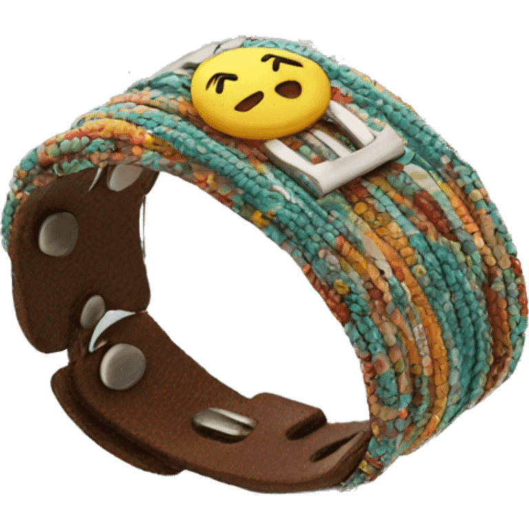 Hand made bracelet  emoji