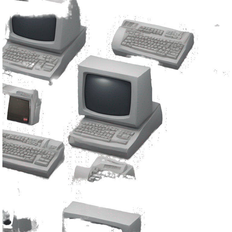 80's computer emoji