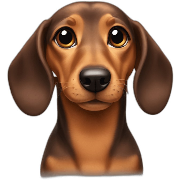 Mini dashund emoji