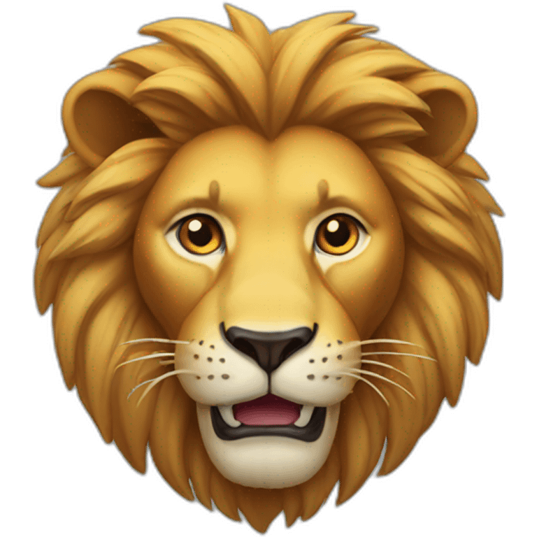 lion's head emoji