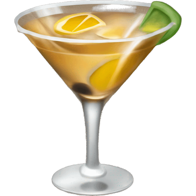 pornstar martini cocktail  emoji