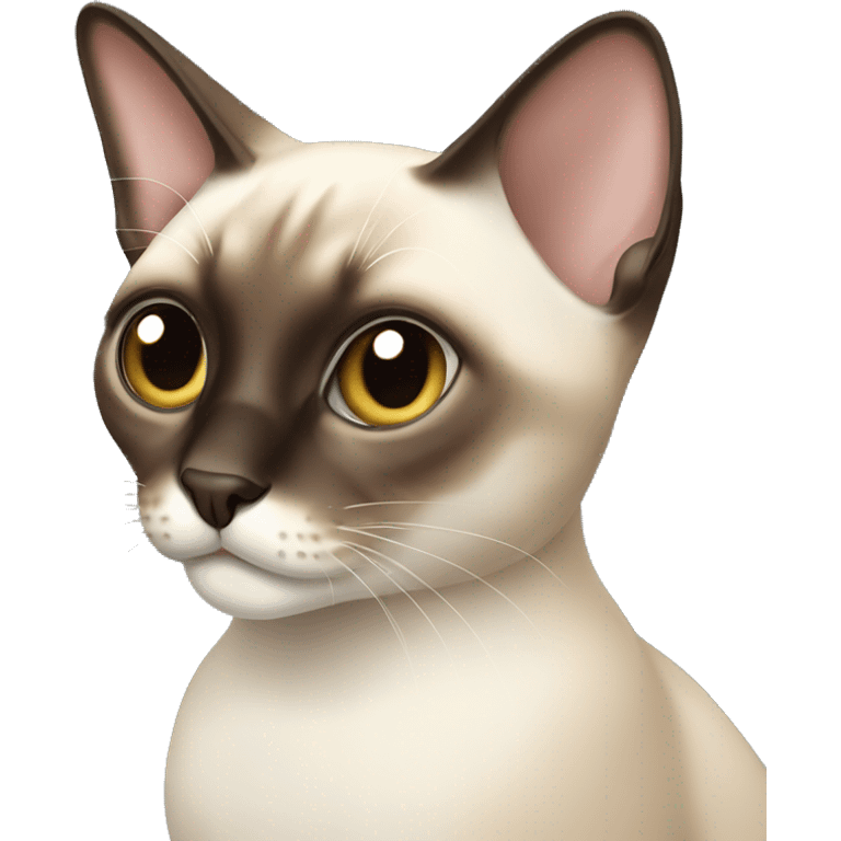 Siamese cat emoji