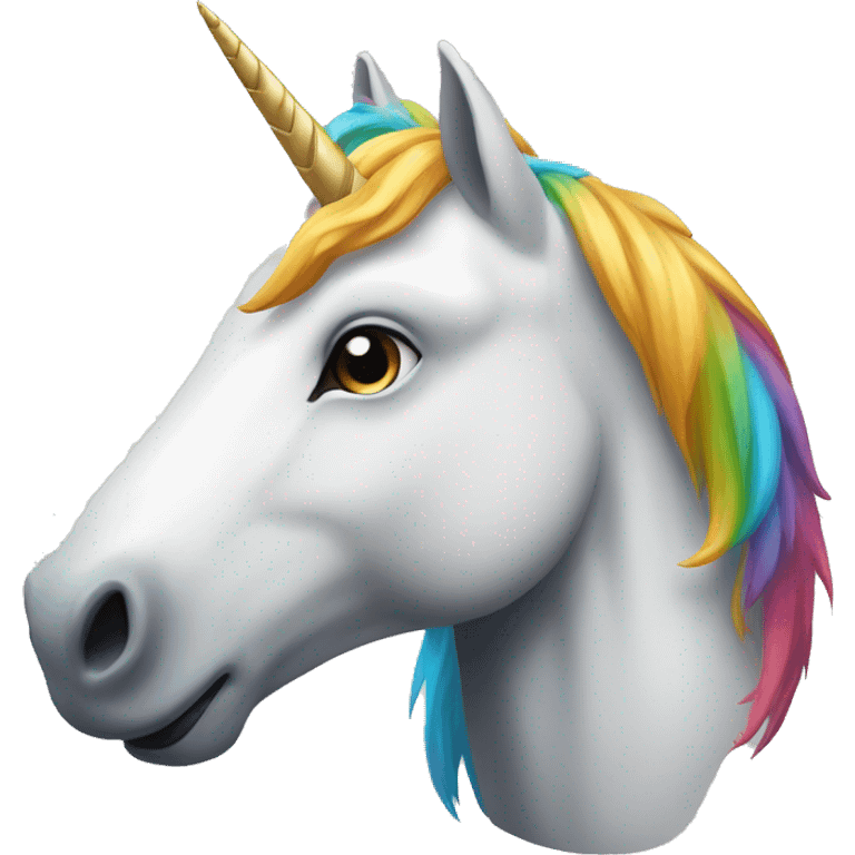 Une licorne qui pète  emoji