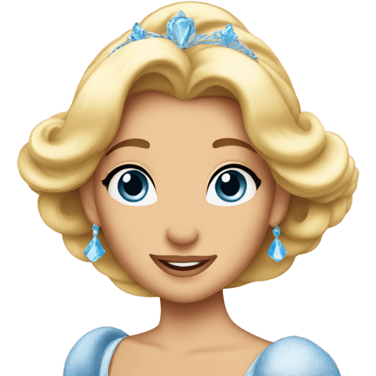 Cinderella Disney princess emoji