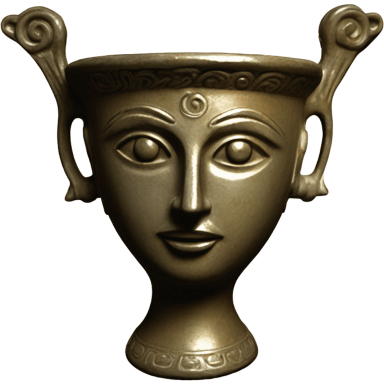 Goddess libation vessel crete emoji