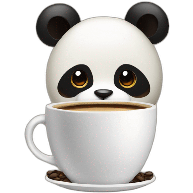 coffee panda emoji