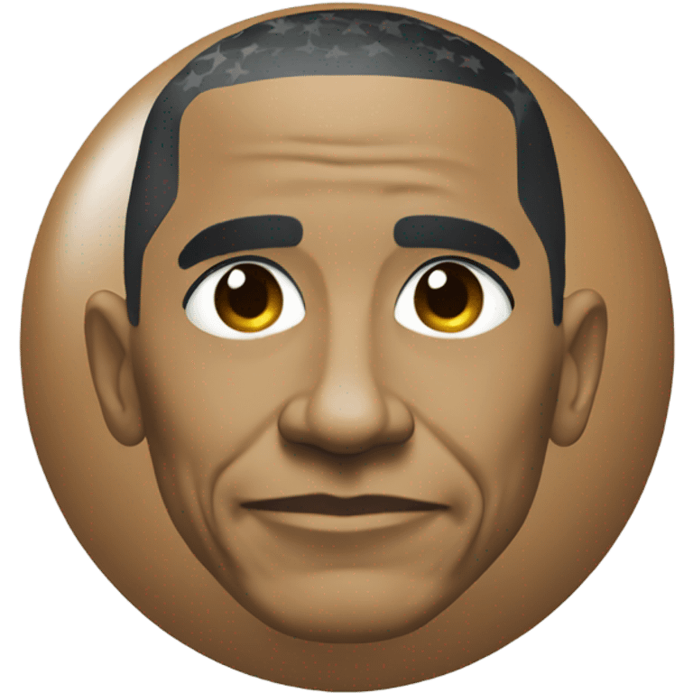 Obama sphere emoji