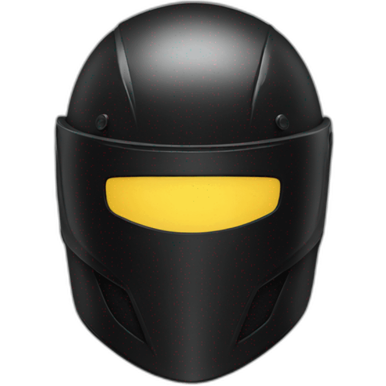 black helmet emoji