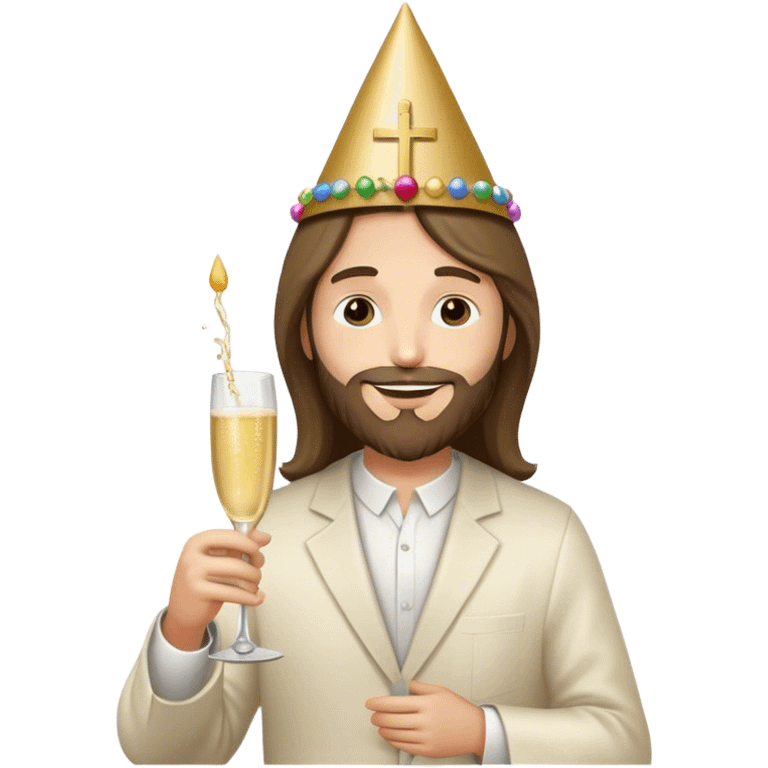 Birthday with Jesus emoji