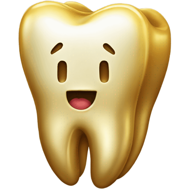 Gold tooth emoji