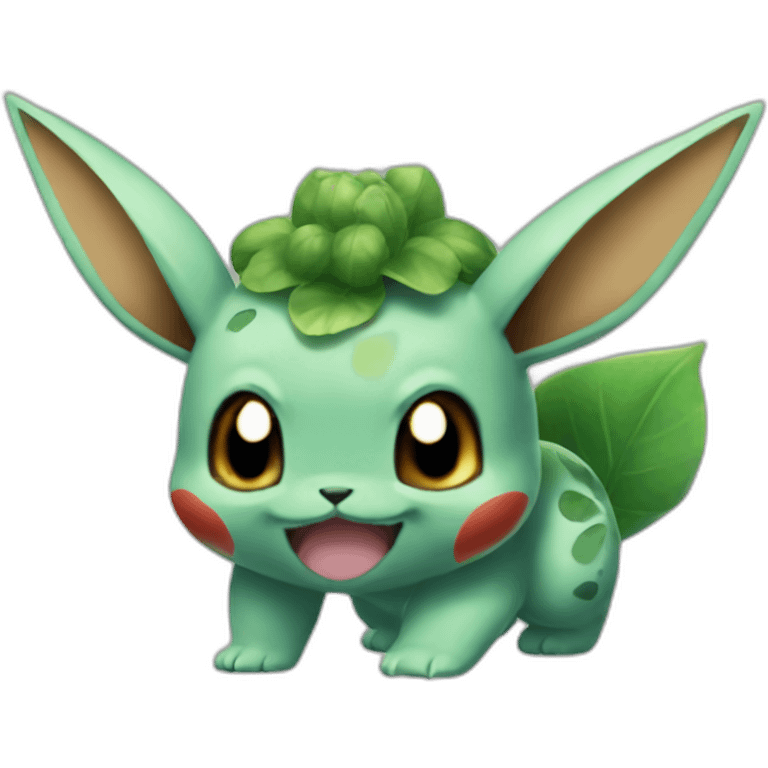 Combination eevee bulbasaur emoji