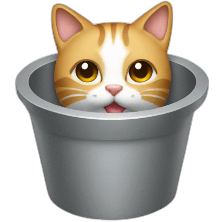 kitty in a mold emoji