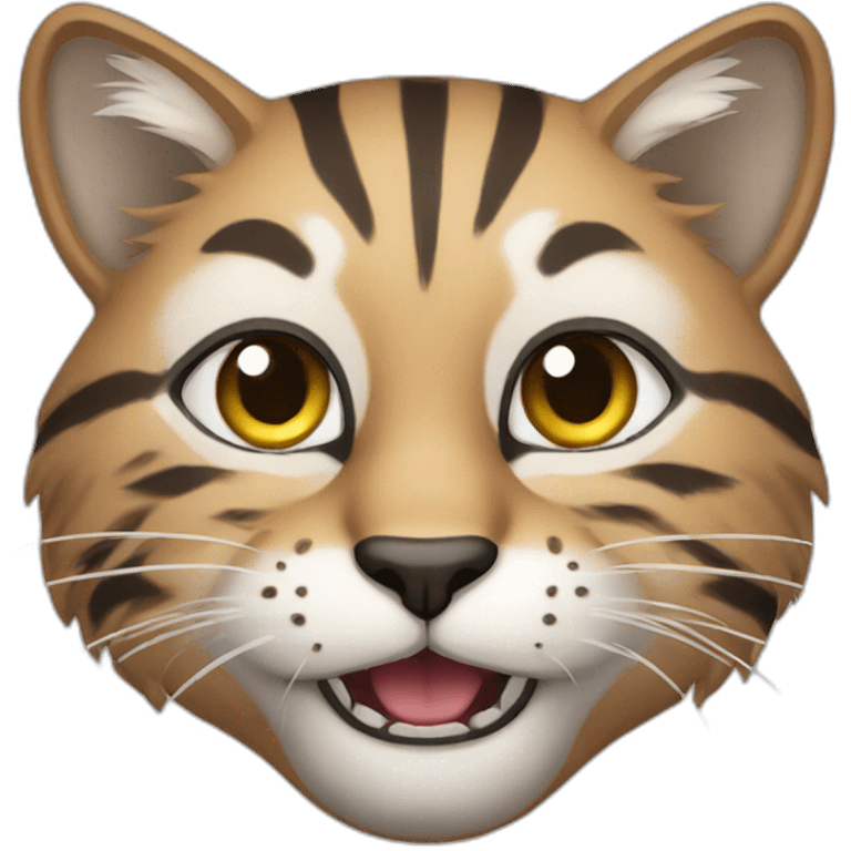 wild cat emoji