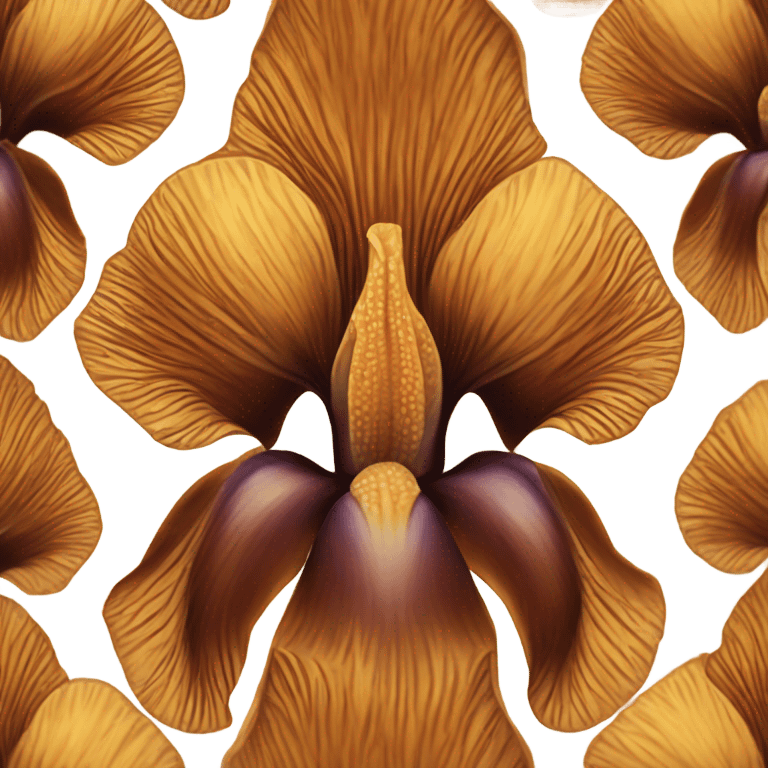 amber iris emoji