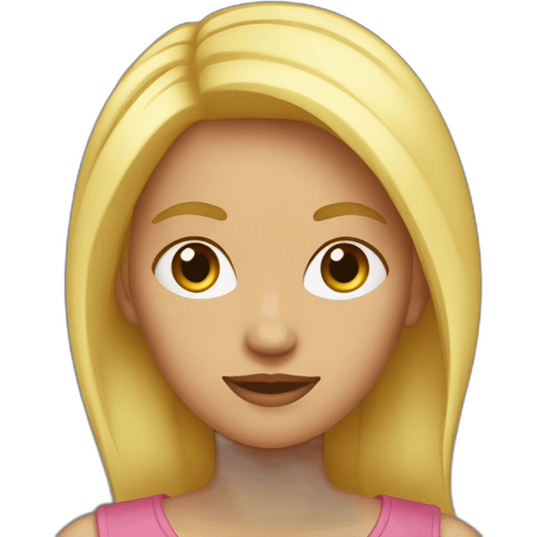 Fille énervante  emoji