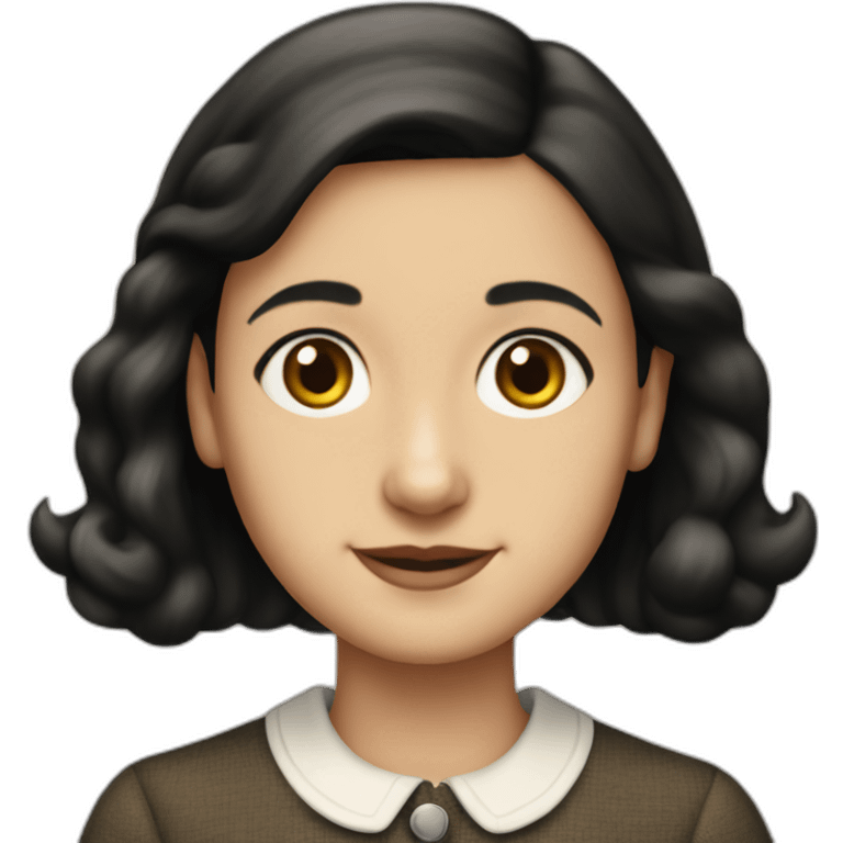 Anne Frank emoji