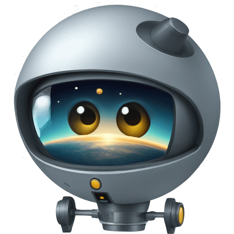 Astrónomo con telescopio emoji