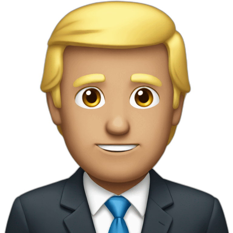 Economic + Trump emoji