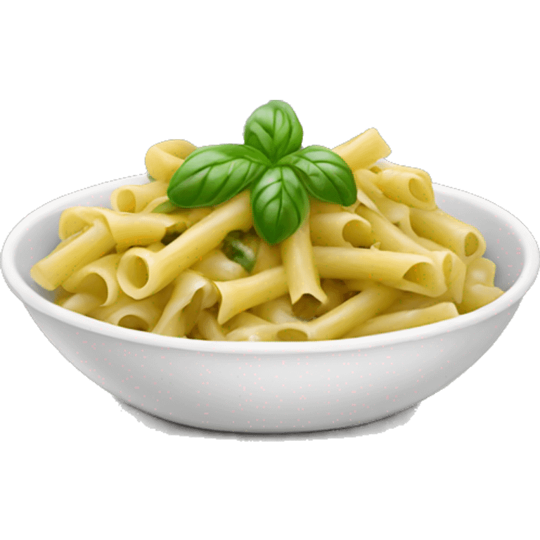 pasta with pesto emoji