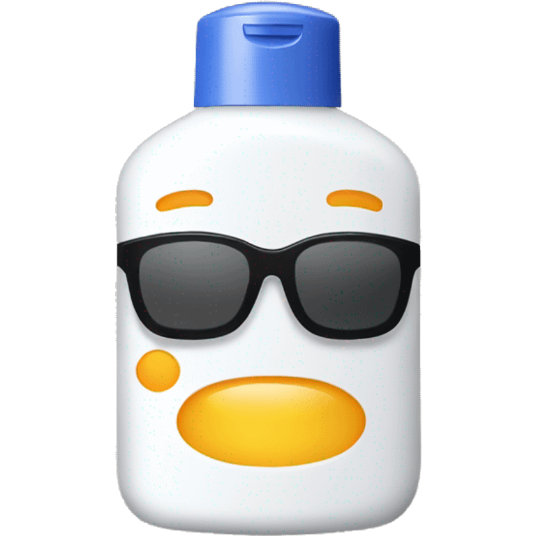 facial sunscreen bottle emoji