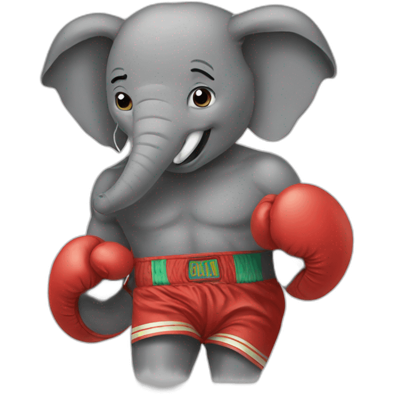 Elephant Boxer emoji