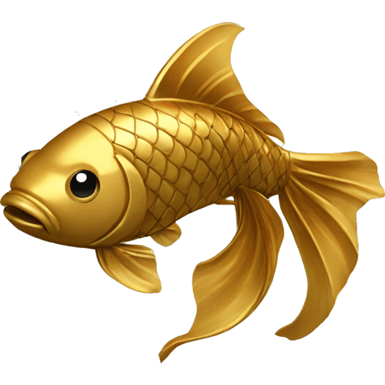 brass koi fish emoji