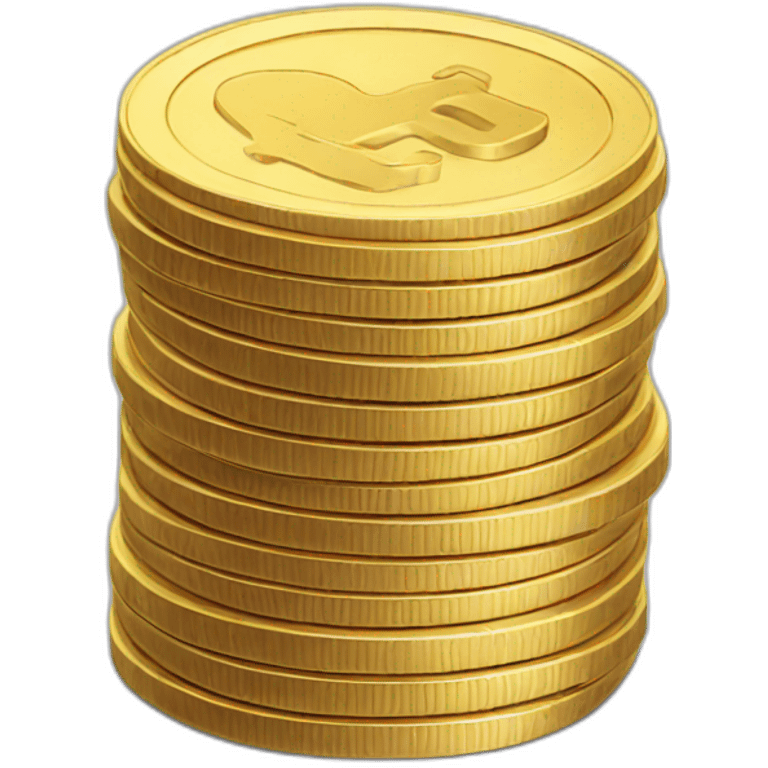 STACKING COIN emoji