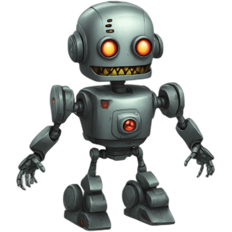 Horror Robot emoji