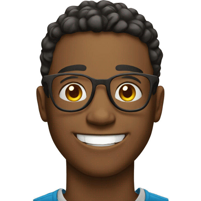 Happy college student emoji