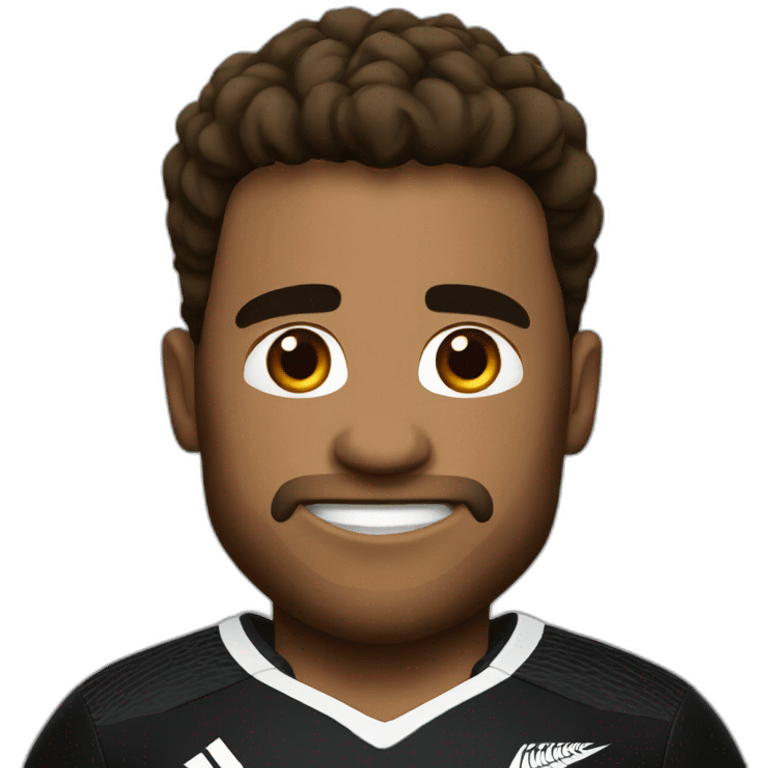 Rugby all blacks emoji