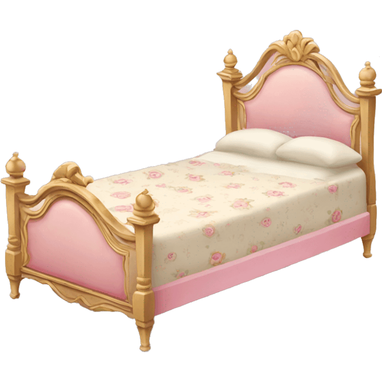 Vintage Princess bed emoji