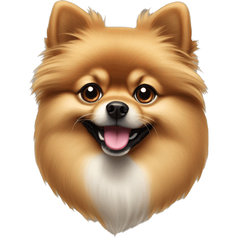 Sable Pomeranian emoji