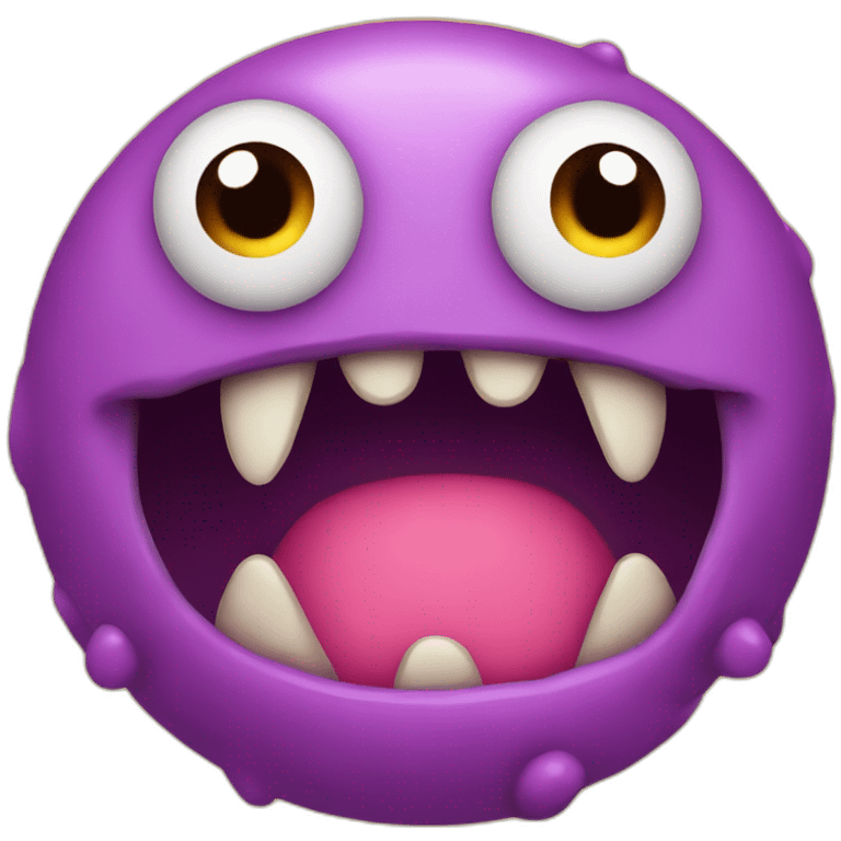 Stomach monster emoji