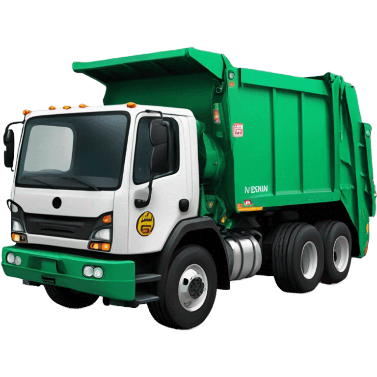 Trash truck  emoji