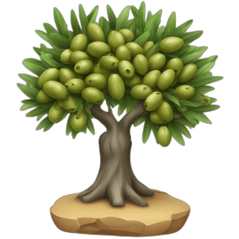 olive tree emoji