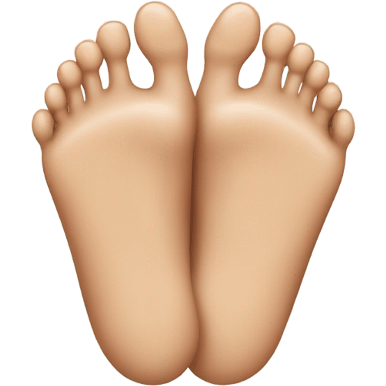 Short toes emoji