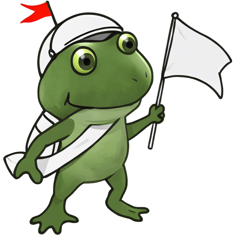 bufo holding a white flag emoji