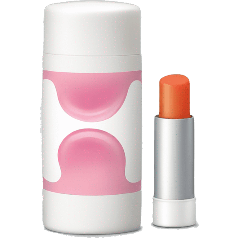 lip balm emoji