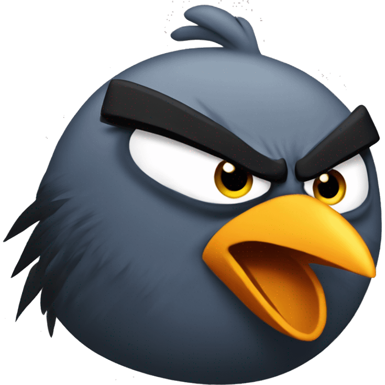 Angry bird  emoji