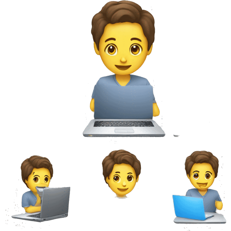 Work proces laptop emoji