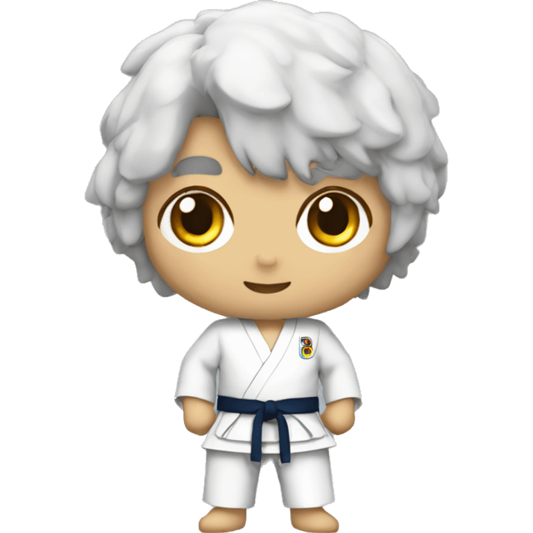 Judoka chauve emoji