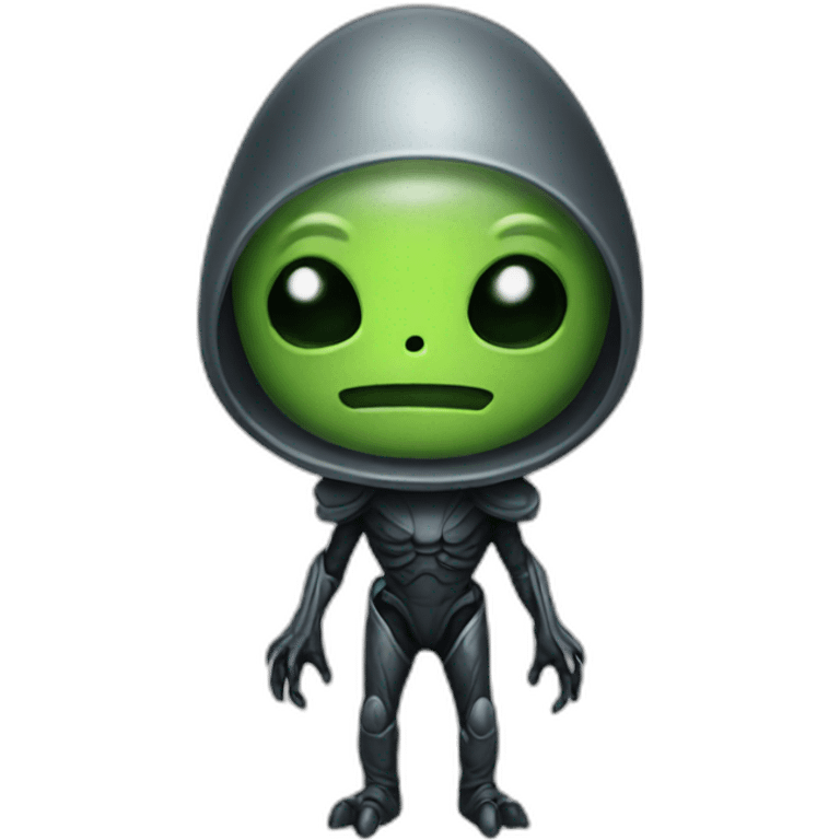 halloween alien emoji