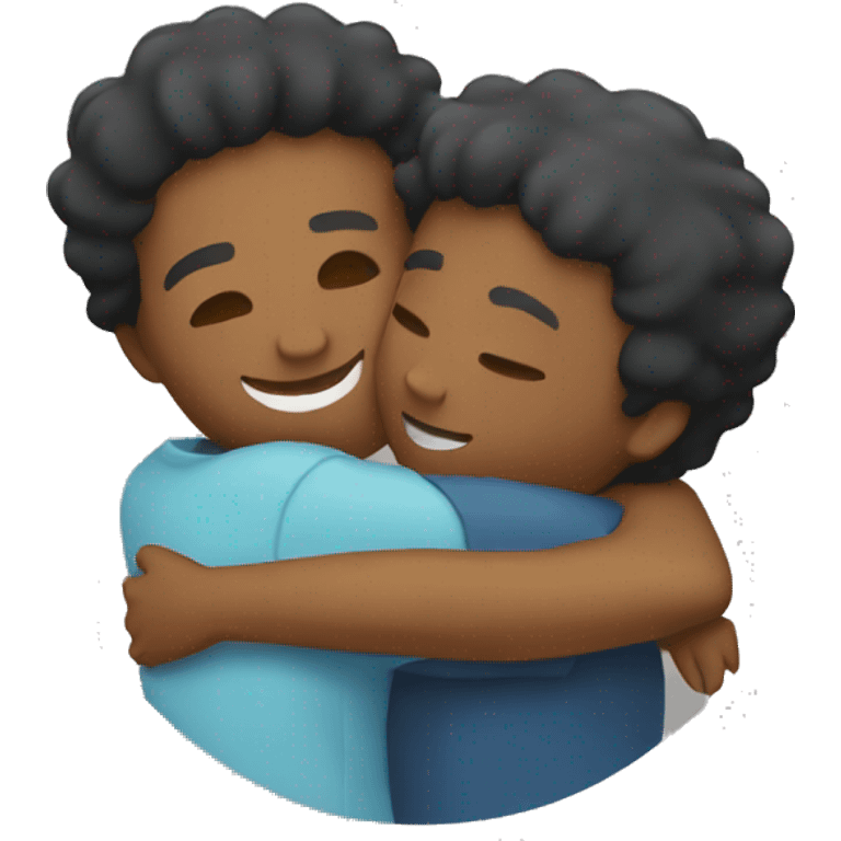 Friends hugging emoji