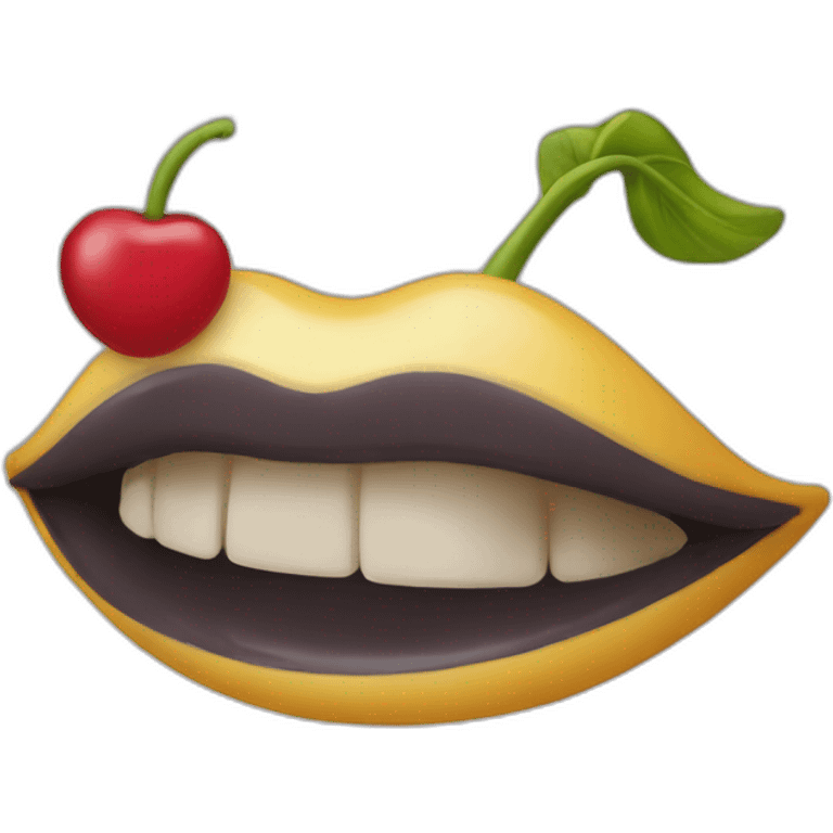 Bouche qui btille emoji