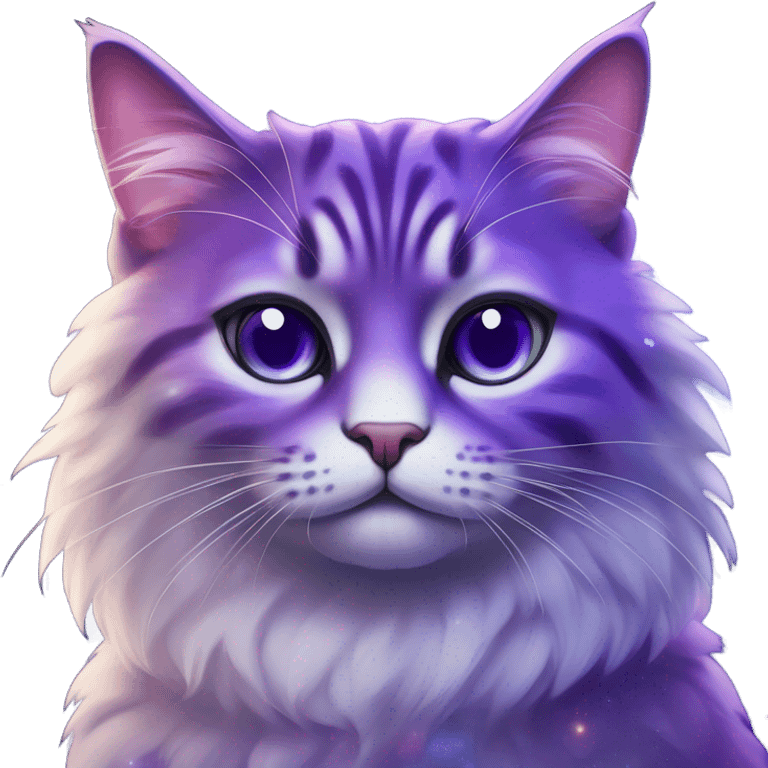 Galaxy cat emoji